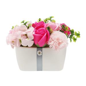 ソープフラワー アレンジ 花 卓上 石鹸のお花...の詳細画像5