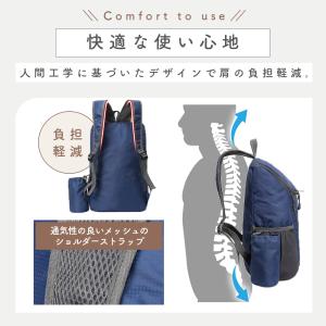 折りたたみリュック 軽量 大容量 折り畳みリュ...の詳細画像5