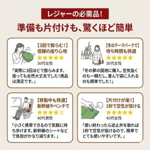 エアークッション座布団 旅行用 車 アウトドア...の詳細画像2
