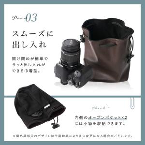 カメラバッグ 小型 一眼レフ カメラケース カ...の詳細画像5