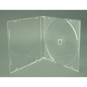 1枚収納 スリムCDケース クリア 1個