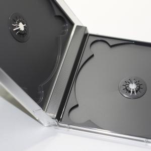 日本製CDケース 17mm厚2枚収納DUOケー...の詳細画像5