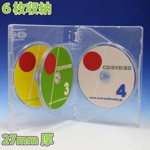 DVDケース トールケース 6枚収納 クリア ...の詳細画像3