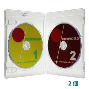 トールケース　DVDケース　１枚収納 レッド＆クリアーピンク 各40の計80個 Amazon.co.jp: オーバルマルチメディア DVDケース 日本製