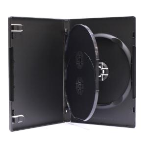 DVDケース 3枚収納 トールケース ブラック...の詳細画像2