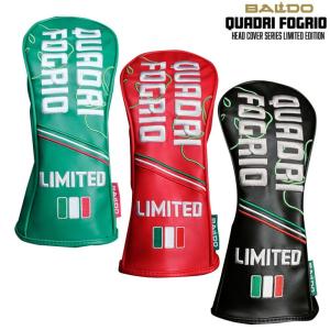 BALDO_2021_QUADRI_FOGRIO_HEAD_COVER/バルド/クアドリフォリオ/ヘッドカバー/フェアウェイウッド/Fw用/BALDO-21QUAD-FW-｜ovdgolfshop2