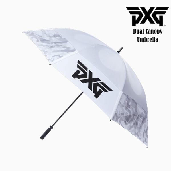 PXG Dual Canopy Fairway Camo Umbrella デュアルキャノピー フェ...
