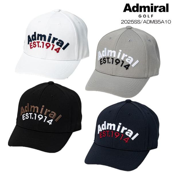 アドミラル ADMIRAL  2025SS ADMB5A10 アーチロゴツイルキャップ