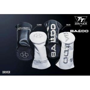 【BALDO・バルドならOVDGOLF！】BALDO CORSA 2024 ドライバー用 ヘッドカバー ブラック ホワイト【メール便】