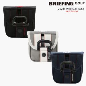 ブリーフィングゴルフ BRIEFING 2021FW BRG211G52 100D_RIPSTOP_NYLON_SERIES MALLET_CS_PUTTER_COVER_RIP-2 マレットパターカバー｜ovdgolfshop