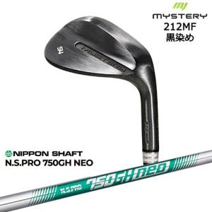 MYSTERY 212MF 黒染め 平面加工 ウェッジ 48/50/52/54/56/58/60[WD