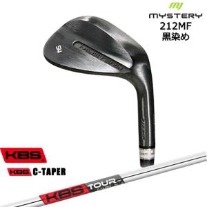 MYSTERY 212MF 黒染め 平面加工 ウェッジ 48/50/52/54/56/58/60