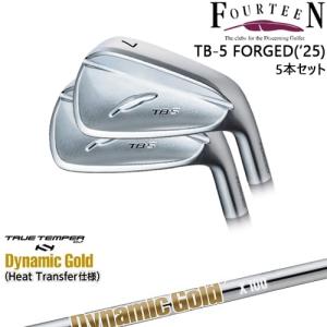 FOURTEEN（フォーティーン） TB-5 FORGED 2025年モデル アイアン5本set