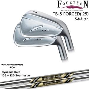 フォーティーン　ＴＢ５アイアン2025モデル FOURTEEN（フォーティーン） TB-5 FORGED 2025年モデル アイアン5本set