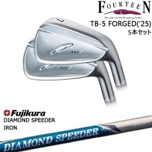 FOURTEEN TB-5 2025モデルPA,6,7,8,9,PW 6本セット FOURTEEN（フォーティーン） TB-5 FORGED 2025年モデル アイアン5本set