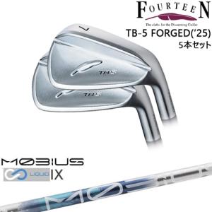 FOURTEEN（フォーティーン） TB-5 FORGED 2025年モデル アイアン5本set