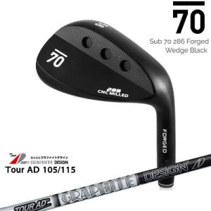 在庫品即納】Sub 70 286 Forged Wedge Black サブセブンティ ウェッジ