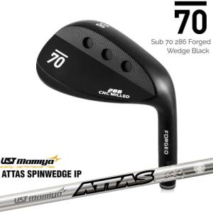 在庫品即納】Sub 70 286 Forged Wedge Black サブセブンティ ウェッジ
