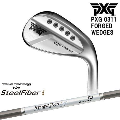 PXG 0311 FORGED WEDGES フォージドウェッジ ピーエックスジー スチールファイバ...