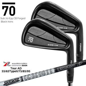 在庫品即納】Sub 70 639 CB Forged Black サブセブンティ アイアン5本