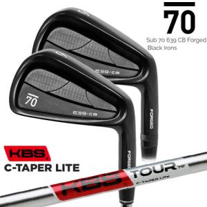 在庫品即納】Sub 70 639 CB Forged Black サブセブンティ アイアン5本