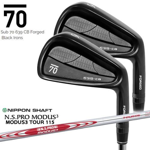 【在庫品即納】Sub 70 639 CB Forged Black Irons サブセブンティ アイ...