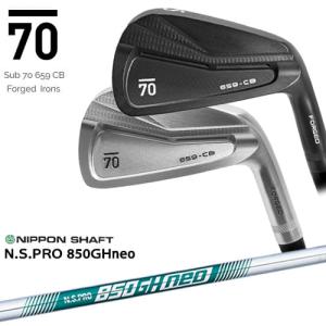 在庫品即納】Sub 70 659 CB Forged Irons(サテン/ブラック) サブ