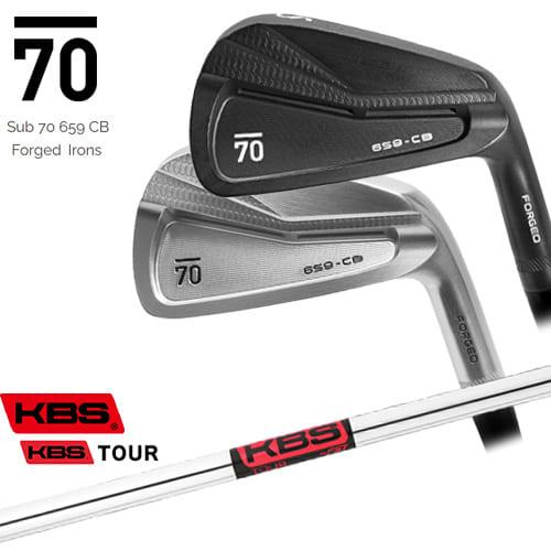 【在庫品即納】Sub 70 659 CB Forged Irons(サテン/ブラック) サブセブンテ...