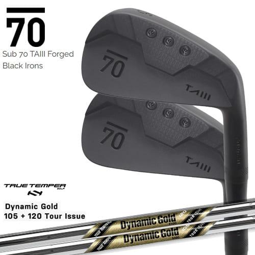 【在庫品即納】Sub 70 TAIII Forged Black Irons アイアン6本セット(5...