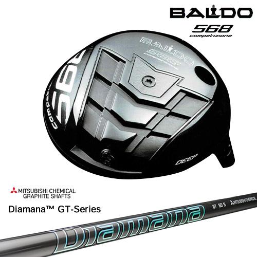 バルド COMPETIONE 568 DRIVER ドライバー(ディープ・シャロー) Diamana...