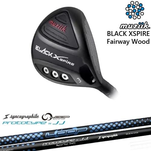 BLACK XSPIRE Fairway Wood フェアウェイウッド[FW]ムジークMUZIIK ...