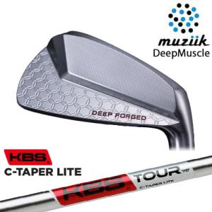 DeepMuscle II  Forged アイアン 6-Pw(5本set)[6P]ムジークMUZIIK KBS C-TAPER LITE シーテーパー ライト｜ovdgolfshop