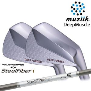 DeepMuscle II  Forged アイアン 6-Pw(5本set)[6P]ムジークMUZIIK スチールファイバーi(パラレル) SteelFiberTRUE TEMPER｜ovdgolfshop