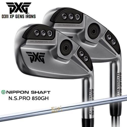 PXG/0311 XP GEN5 アイアン/Chrome(シルバー/銀)/5本セット(6I〜PW)/...