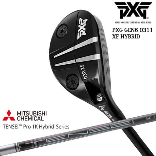 PXG GEN6 0311 XF HYBRID ユーティリティ RH LH [UT]TENSEI 1...