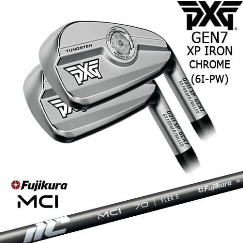 PXG 0311 GEN7 XP アイアン5本set(6I-PW) Chrome(シルバー)[6P]...