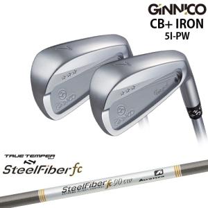 【工房カスタム】GINNICO ジニコ CB+ IRON アイアン 6本set[5P]イオンスポーツEON_SPORTS スチールファイバーfc(パラレル) SteelFiberTRUE TEMPER｜ovdgolfshop