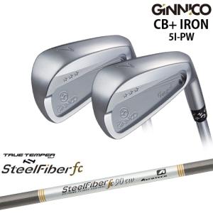 【工房カスタム】GINNICO ジニコ CB+ IRON アイアン 6本set[5P]イオンスポーツEON_SPORTS スチールファイバーfc(テーパー) SteelFiberTRUE TEMPER｜ovdgolfshop