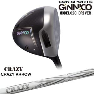 GINNICO MODEL02C DRIVER ジニコ モデル02C ドライバー[DW]イオンスポーツEON_SPORTS CRAZY ARROW アローCRAZYクレイジー｜ovdgolfshop