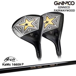 GINNICO FAIRWAYWOOD ジニコ フェアウェイウッド イオンスポーツ EON_SPORTS 16609P ARCH_GOLF アーチゴルフジャパン カスタムクラブ｜ovdgolfshop