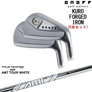 ONOFF KURO(クロ) FORGED IRON 2024年モデル アイアン5本set(6I-PW)[6P]オノフONOFF AMT TOUR WHITE ツアーホワイトTRUE TEMPER｜ovdgolfshop