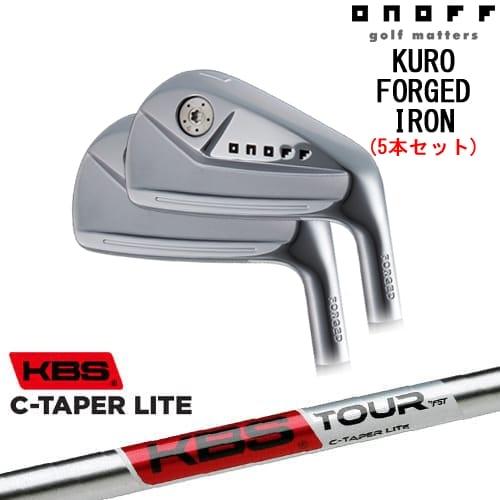 ONOFF KURO(クロ) FORGED IRON 2024年モデル アイアン5本set(6I-P...