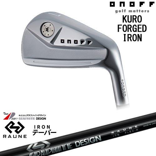 ONOFF KURO(クロ) FORGED IRON 2024年モデル アイアン単品(4I/5I)[...