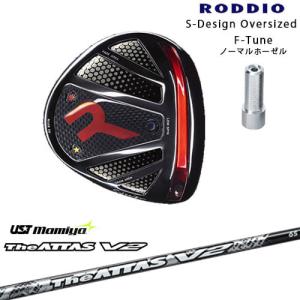 RODDIO ロッディオ DRIVER HEAD Sデザインオーバーサイズ ブラック