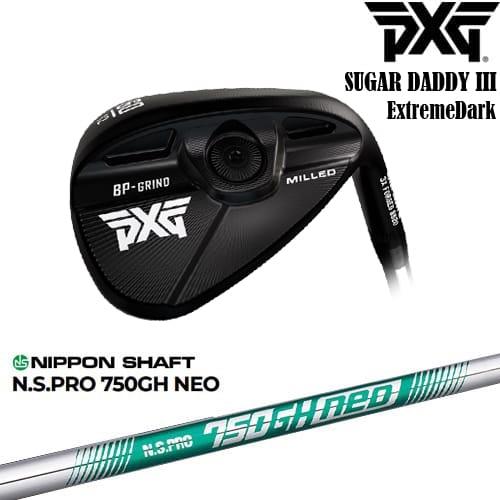 PXG 0311 SUGAR DADDY3 ミルド ウェッジ ExtremeDark[WD]ピーエッ...