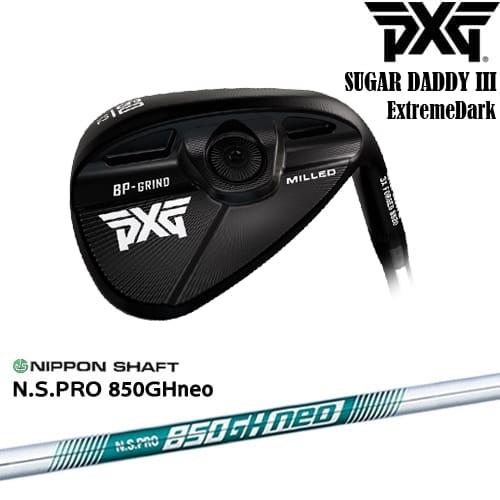 PXG 0311 SUGAR DADDY3 ミルド ウェッジ ExtremeDark[WD]ピーエッ...