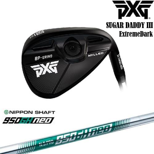 PXG 0311 SUGAR DADDY3 ミルド ウェッジ ExtremeDark[WD]ピーエッ...