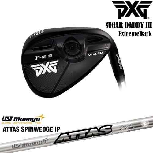 PXG 0311 SUGAR DADDY3 ミルド ウェッジ ExtremeDark[WD]ピーエッ...