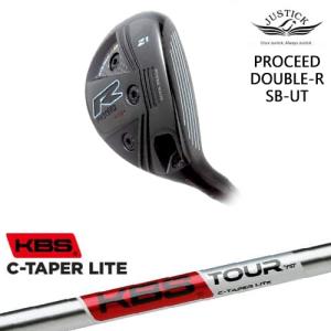JUSTICK DOUBLE-R SB-UT 24度 PROCEED DOUBLE-R SB-UT ユーティリティ(18度/21度/24度)[UT
