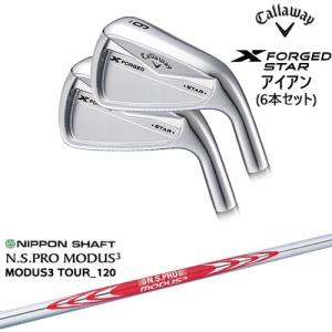 X（キャロウェイゴルフ） X FORGED STAR IRON 2024年モデル アイアン6